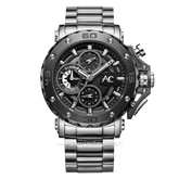 Alexandre Christie AC 9205 MC Silver Chronograph Collection Stainless Steel